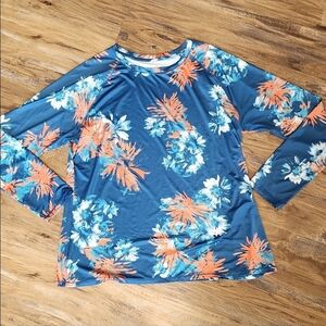 Reel Legends Long Sleeve Rash Guard Shirt XL